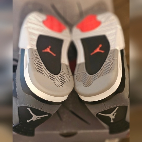 NWT Air Jordan Retro 4 "Infrared" Men's Size 8.5 - Picture 5 of 11